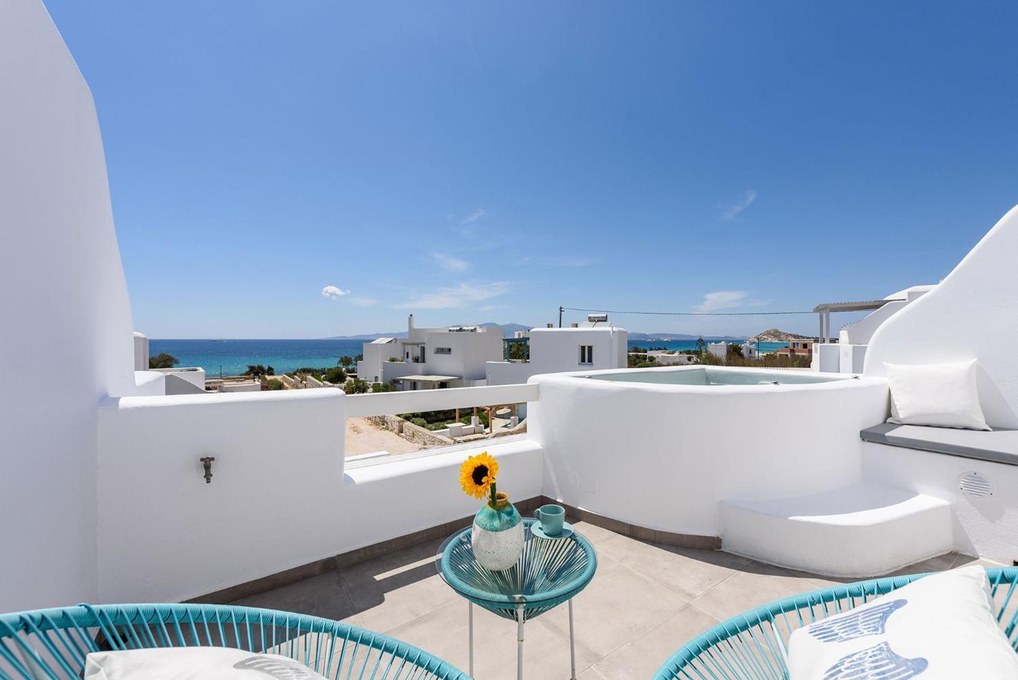 Helen Beach Front Luxury Villas Kastraki  ภายนอก รูปภาพ