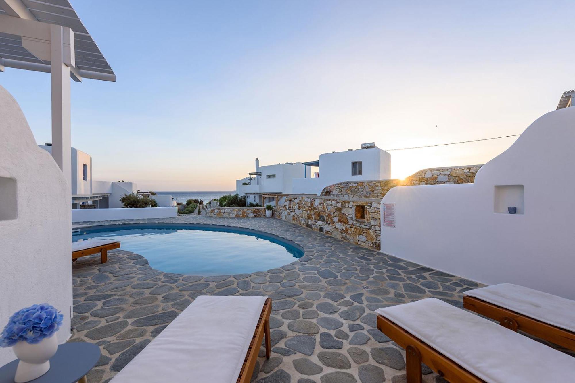 Helen Beach Front Luxury Villas Kastraki  ภายนอก รูปภาพ