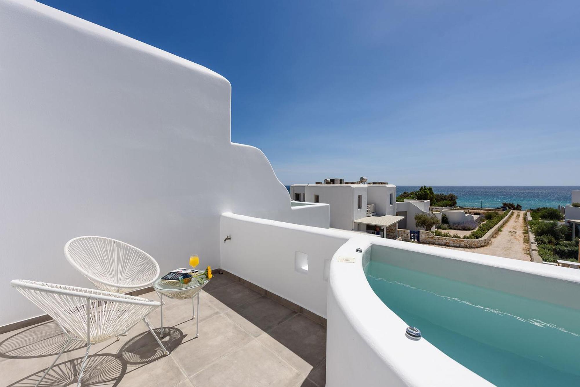 Helen Beach Front Luxury Villas Kastraki  ภายนอก รูปภาพ