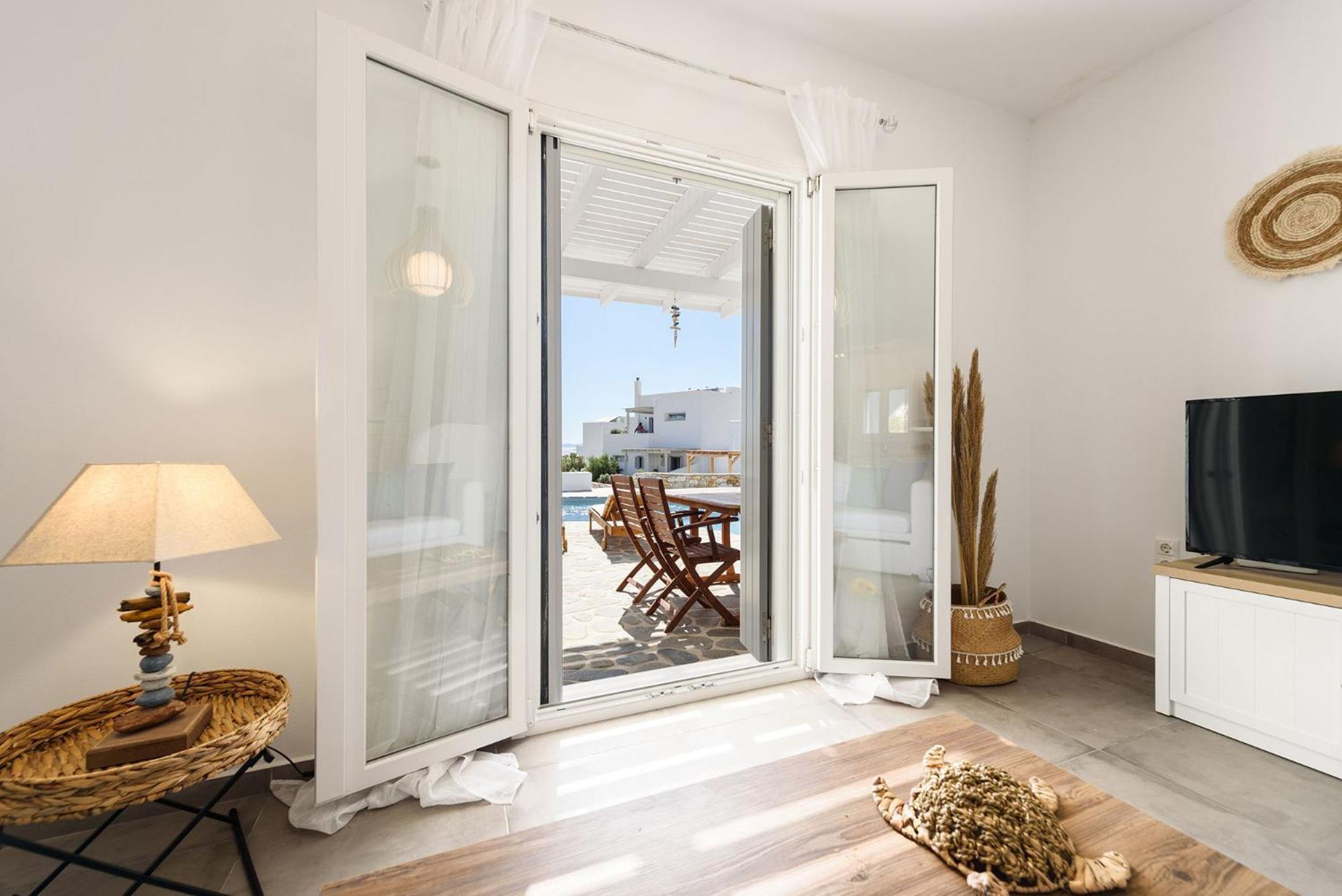Helen Beach Front Luxury Villas Kastraki  ภายนอก รูปภาพ