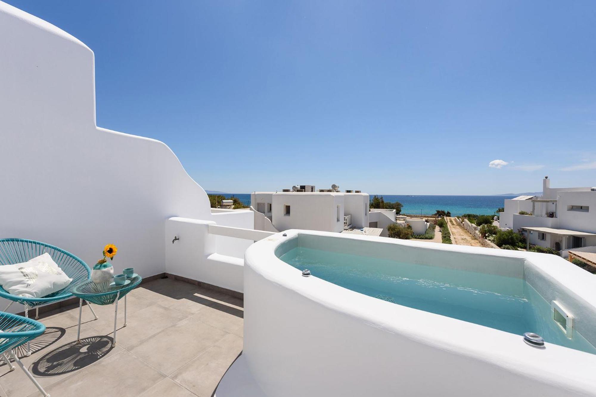 Helen Beach Front Luxury Villas Kastraki  ภายนอก รูปภาพ
