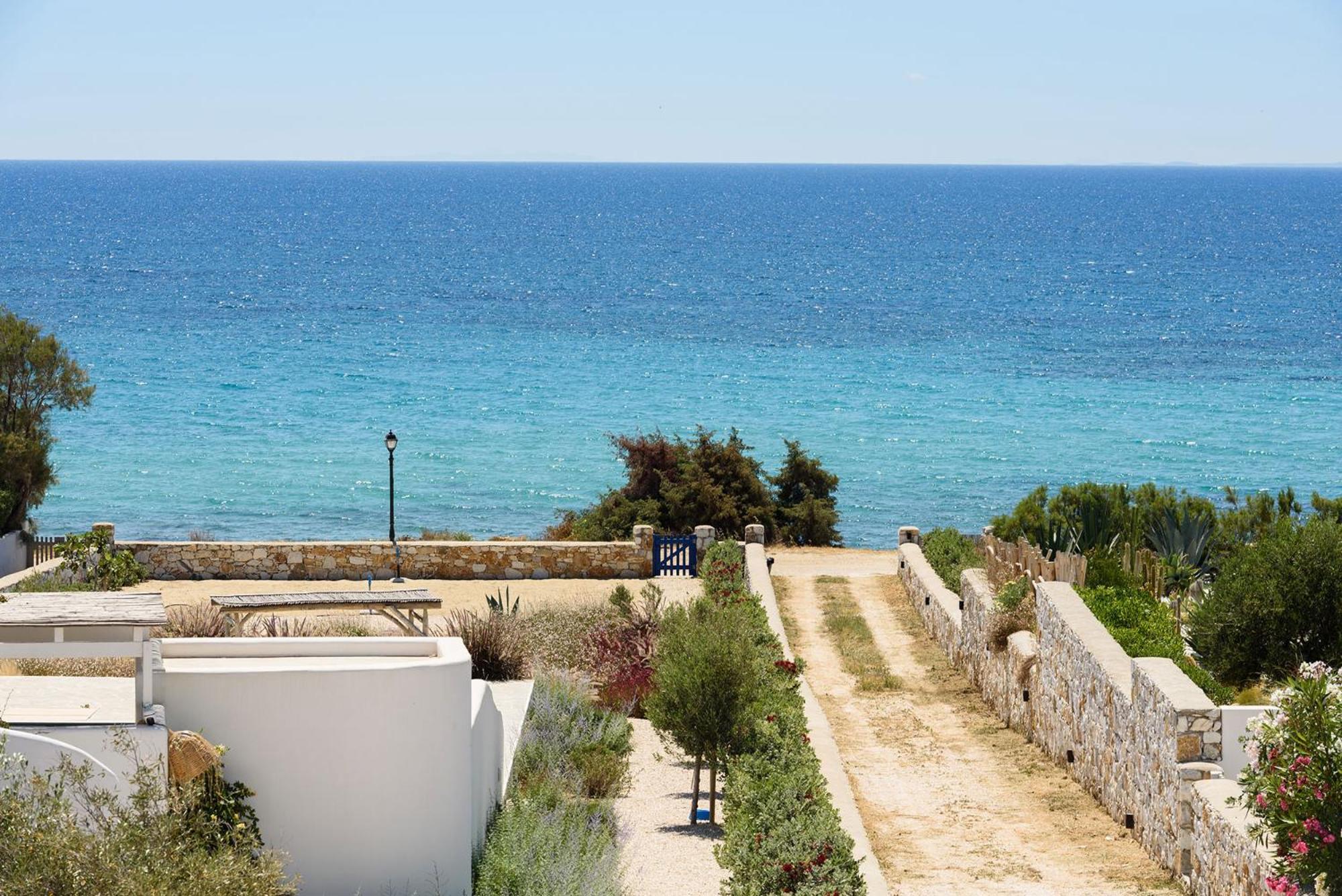 Helen Beach Front Luxury Villas Kastraki  ภายนอก รูปภาพ