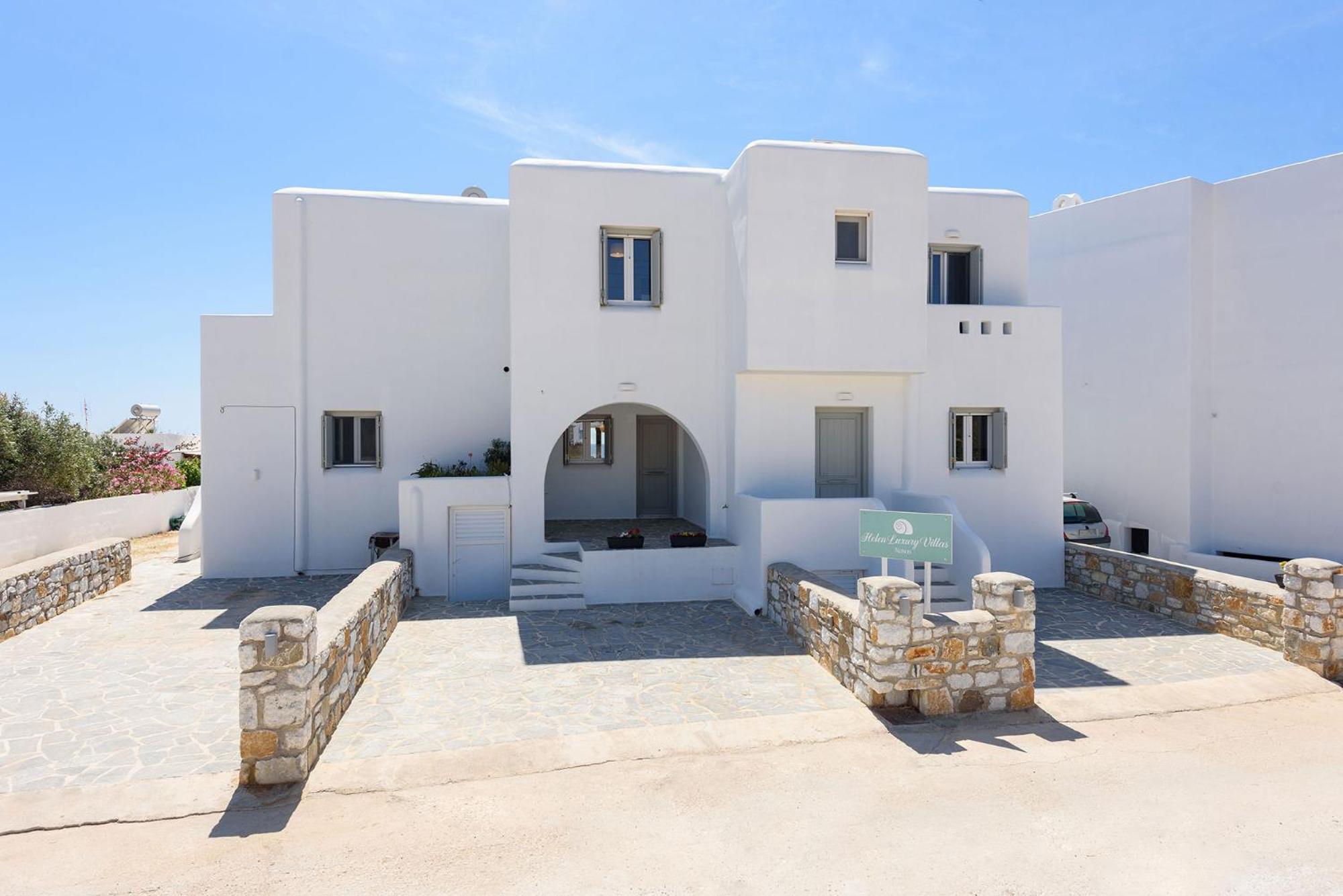 Helen Beach Front Luxury Villas Kastraki  ภายนอก รูปภาพ